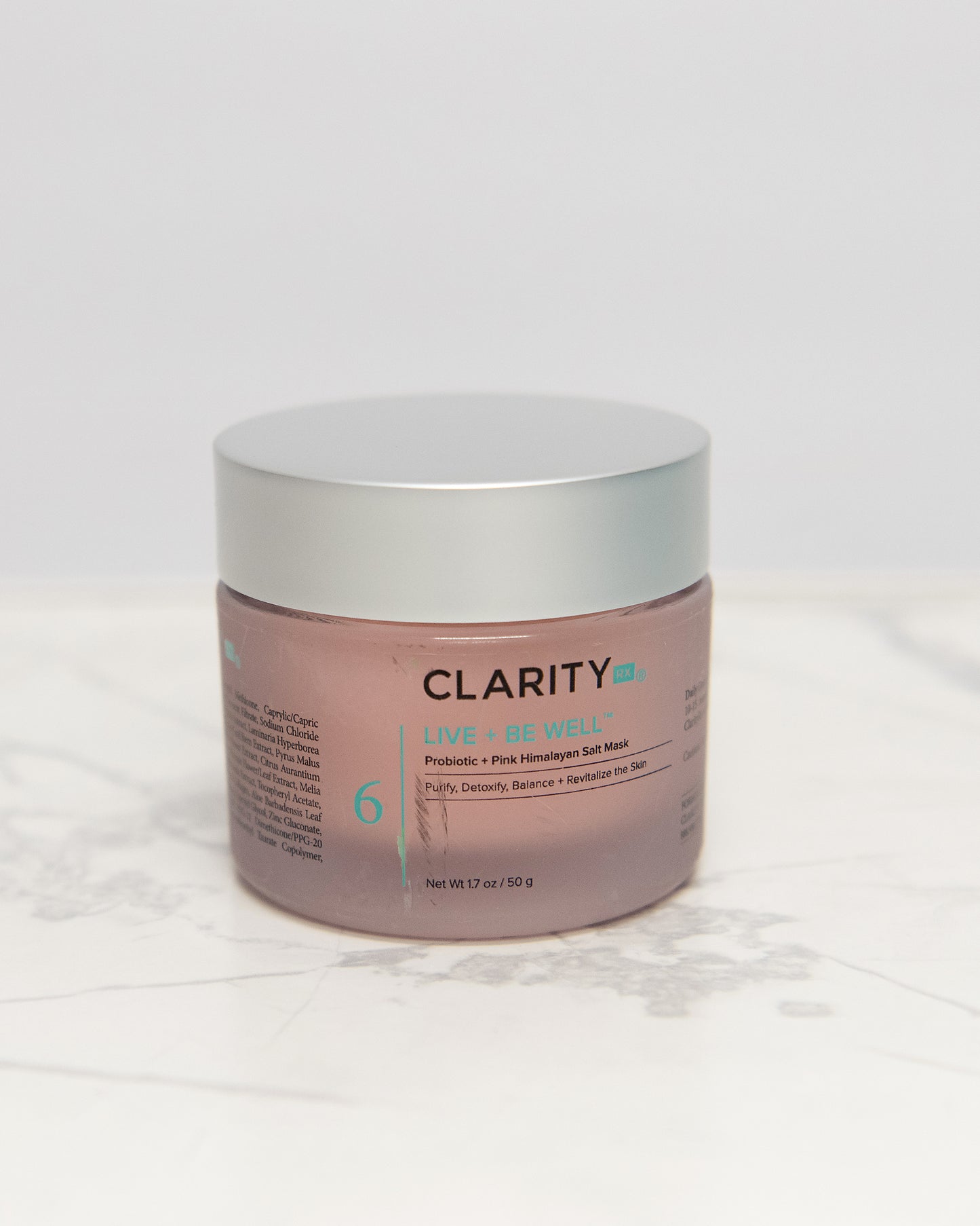 Live + Be Well™ Probiotic + Pink Himalayan Salt Mask