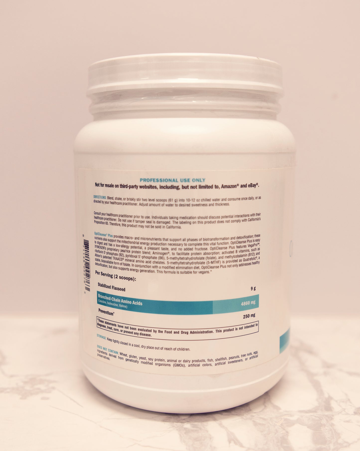 OptiCleanse Plus Creamy Chocolate