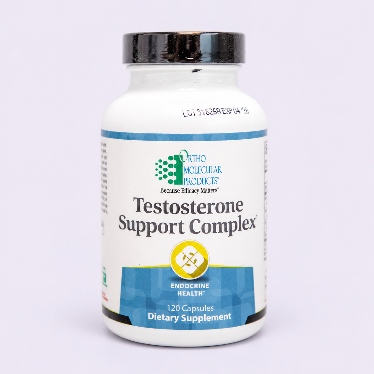Ortho Molecular Testosterone Support Complex 120 Capsules
