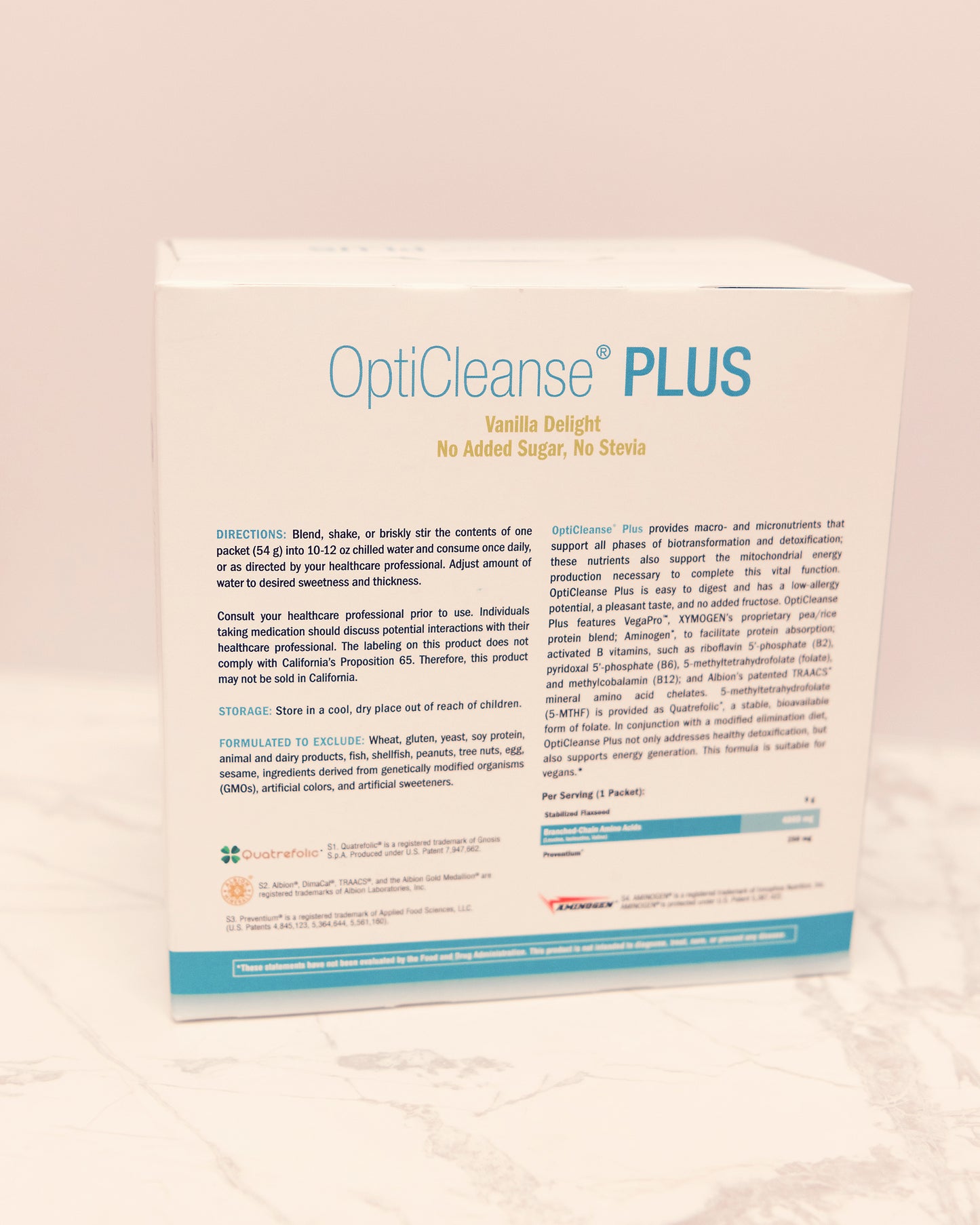 OptiCleanse Plus Vanilla Delight